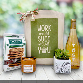 Work Would Succ Without You Employee Appreciation Gift Basket