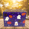 purple halloween gift box