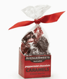 all natural gift bag of peppermint chocolate caramels