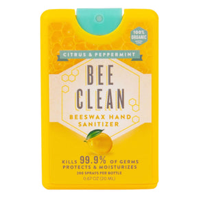Bee Clean Citrus & Peppermint Organic Hand Sanitizer