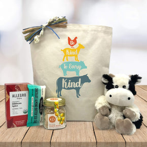 Be Kind to Every Kind Vegan Gift Tote