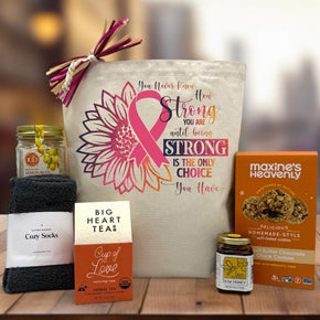 Be Strong Cancer Gift Basket