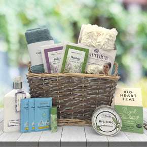 Relax & Heal Cancer Gift Basket