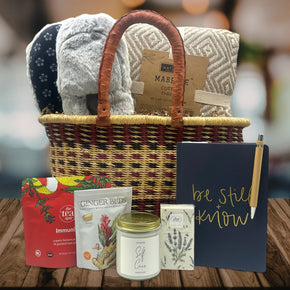 Ultimate Cancer Comfort African Market Gift Basket