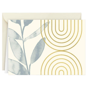 Hallmark Arches and Eucalyptus Card