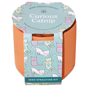 Modern Sprout Tiny Terracotta Catnip Grow Kit