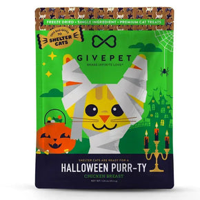 Givepet Halloween Purr-Ty Freeze-Dried Chicken Cat Treats