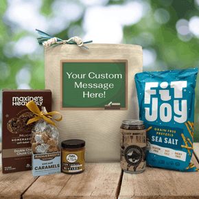 Chalkboard Personalized Message Gift Basket