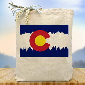 Create Your Own Colorado Flag Gift Tote