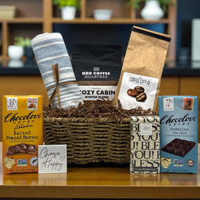 Life Happens Coffee Helps Gift Basket