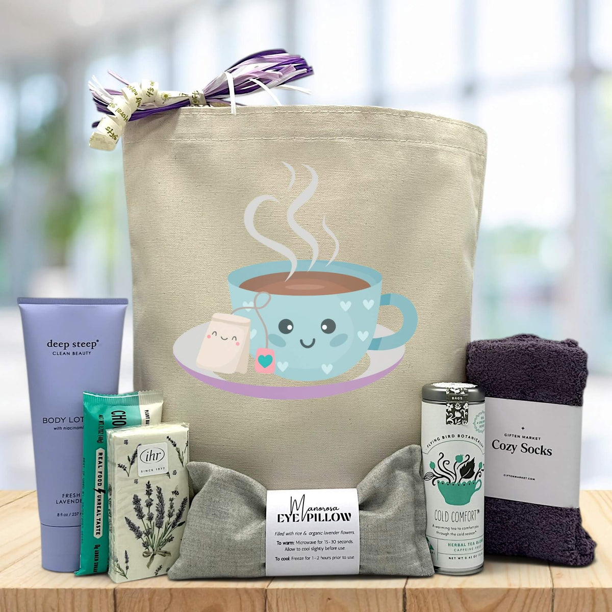 Cold Comfort Gift Basket | It's Only Natural Gifts