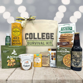 College Survival Kit Gift Basket