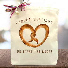 Create Your Own Congrats on Tying the Knot Gift Tote