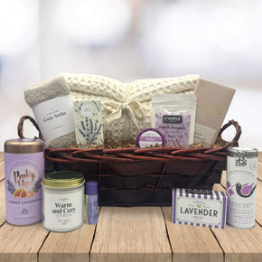Cozy and Comforting Gift Basket