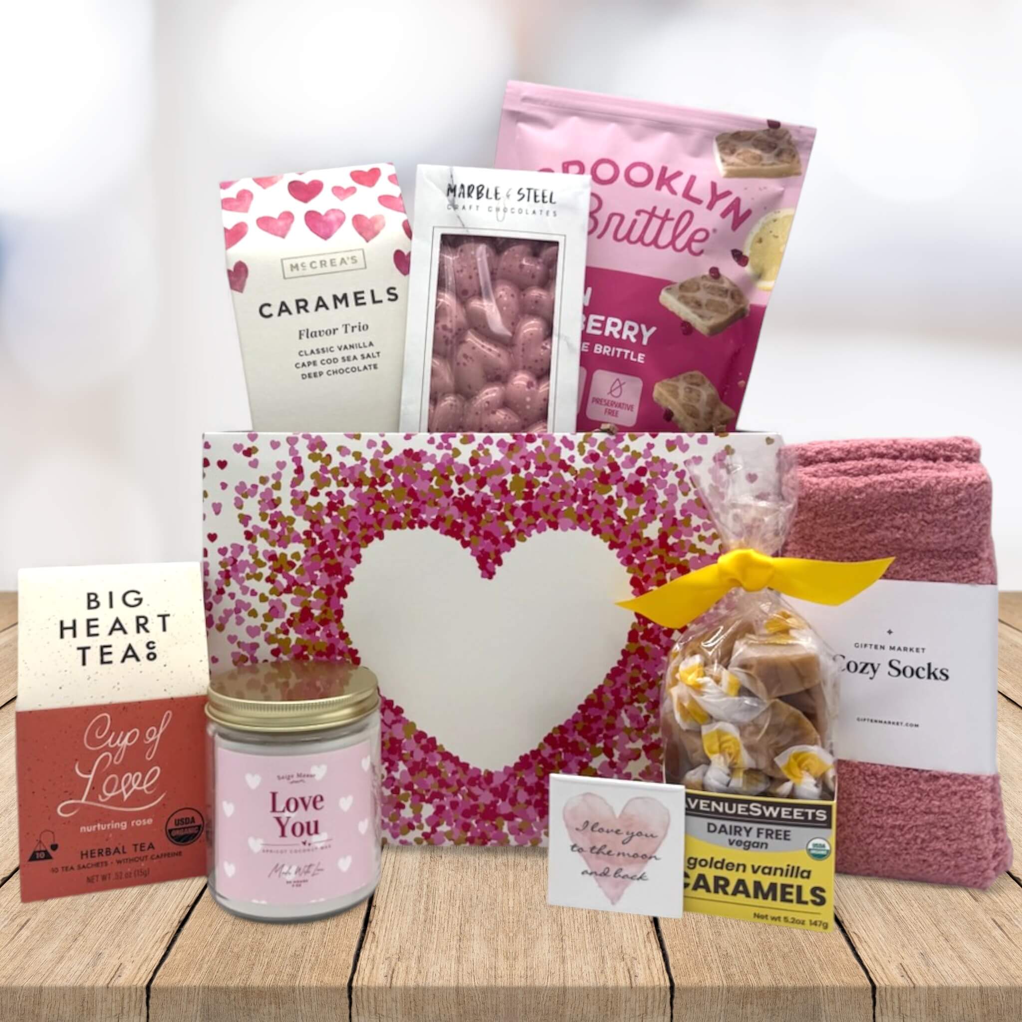 Cupid's Care Package Gift Basket