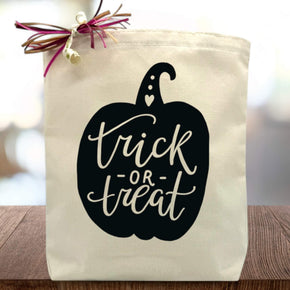 Trick or Treat Pumpkin Gift Tote