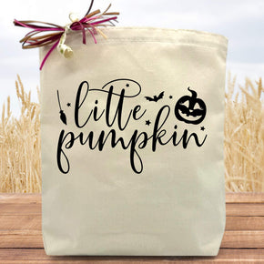 Little Pumpkin Halloween Gift Tote