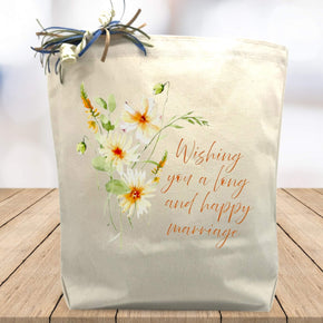 Create Your Own Long and Happy Marriage Gift Tote