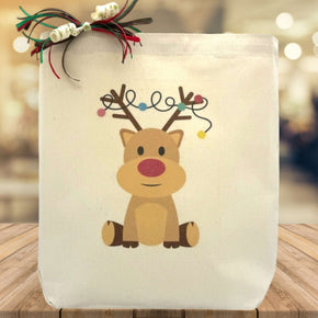 Rudolph Holiday Gift Tote