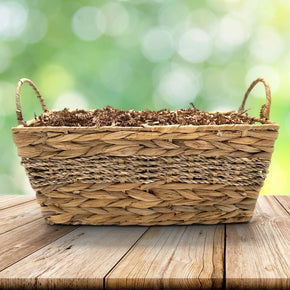 Braided Wicker Basket