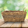 Braided Wicker Basket