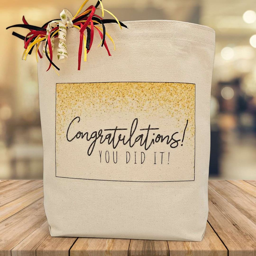 Congratulations You Did It Graduation Gift Tote