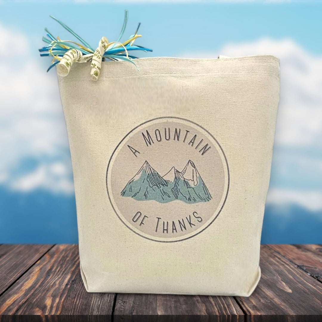 A Mountain Of Thanks Gift Tote