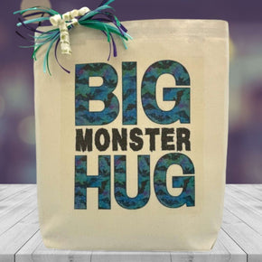 Big Monster Hug Halloween Gift Tote