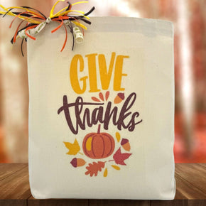 Give Thanks Thankgiving Gift Tote