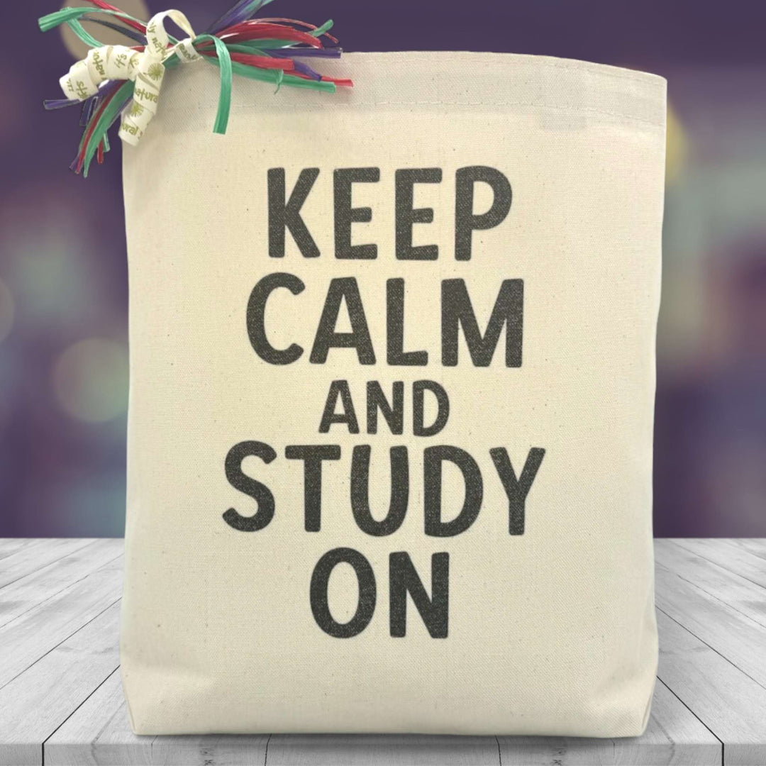 Keep Calm and Study On Gift Tote