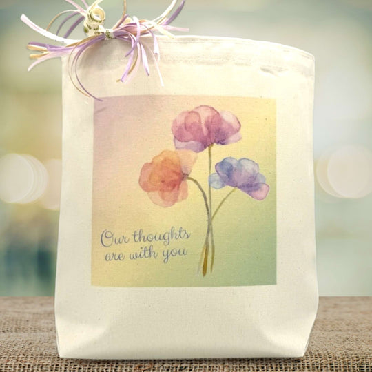 Create Your Own Our Thoughts are With You Gift Tote | It's Only Natural ...