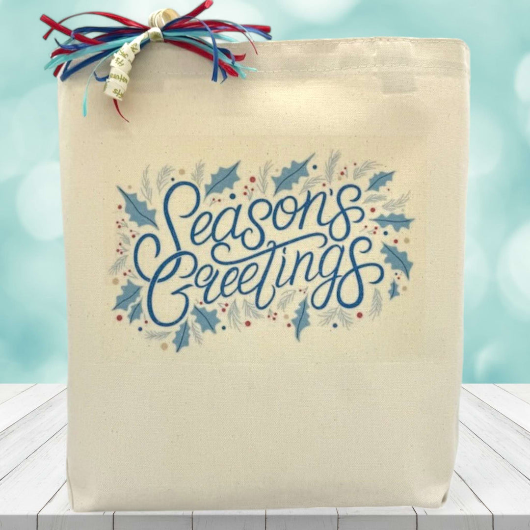 Seasons Greeting Gift Tote