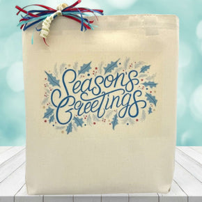 Seasons Greeting Gift Tote