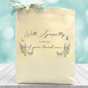 Create Your Own With Sympathy on the Loss of Your Loved One Gift Tote