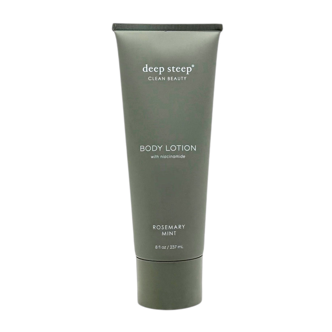 deep steep green rosemary mint body lotion