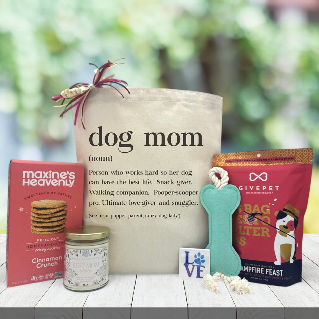 Dog Mom Gift Basket It's Only Natural Gifts