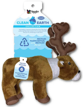 Spunky Pup Caribou Plush Dog Toy