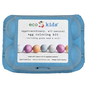 Eco-Kids Egg Coloring & Seed Growing Kit