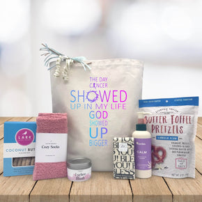 God Showed Up Bigger Gift Basket