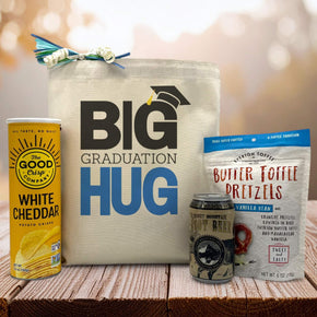 Big Graduation Hug (Blue Edition) Gift Basket