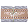 Common Ground Grey Checkered Cotton Throw
