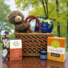 Hang in There Cancer Patient African Market Gift Basket