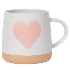 Jubilee by Danica Stoneware Heart Mug