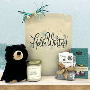 Hello Winter Gift Basket