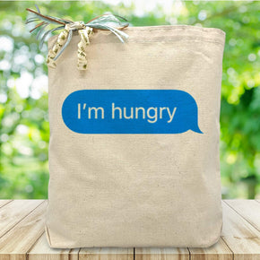 Create Your Own I'm Hungry Gift Tote