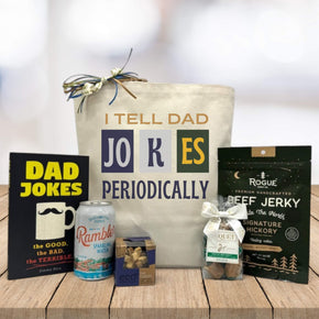 I Tell Dad Jokes Gift Basket