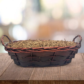 Create Your Own Medium Dark Wicker Basket