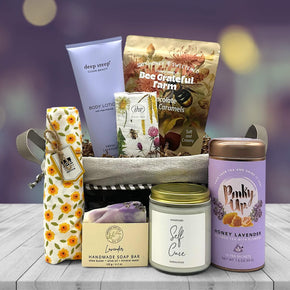 Lavender Teatime All Occasion Gift Basket