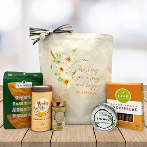 Long and Happy Marriage Gift Basket