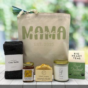 Mama Est. (Customize the Year) Gift Basket